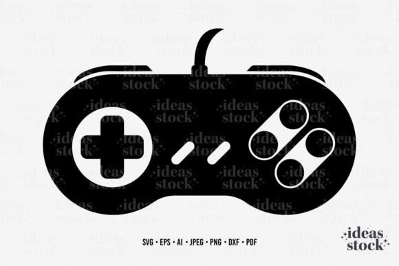 Classic Video Game Controller PNG: A Playful Graphic for Bloggers & Digital Publishers