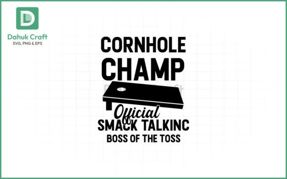 Cornhole Game Sayings SVG PNG and EPS: Playful Graphics for Crafty Print Templates