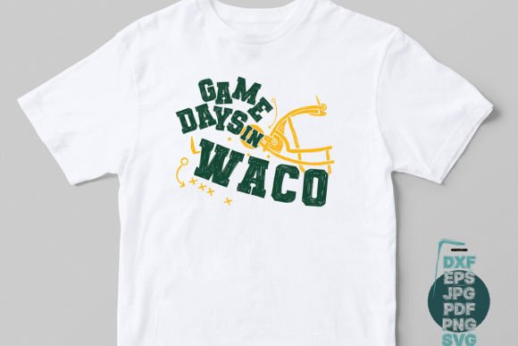 Game Days in Waco: A Crafts-Friendly Graphic for College Football Fans