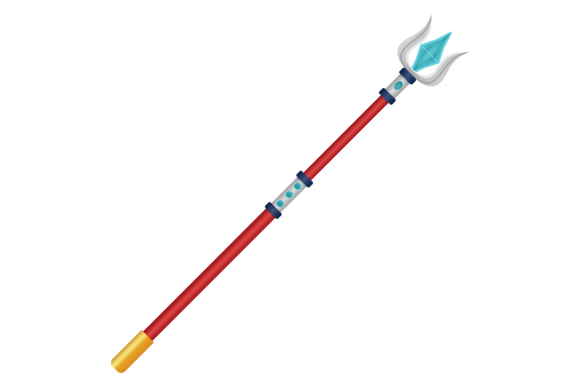 Magic Wand Icon for Fantasy-Themed Branding & Marketing Graphics