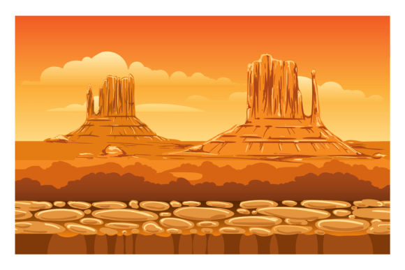 Rock Desert Game Background. Mountain Ca: A Designer’s Practical Review for Client Projects