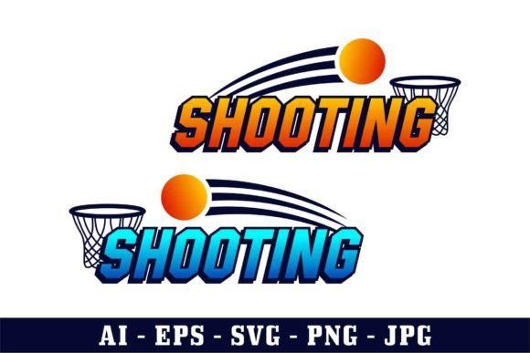 Shooting with Ball in Basketball Game De: Dynamic Graphics for Sports-Themed Branding