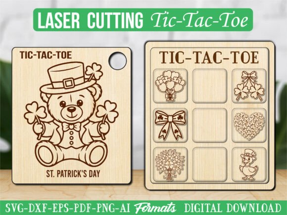 St. Patrick Day Tic Tac Toe Puzzle Game – A Designer’s Review for Real Client Projects