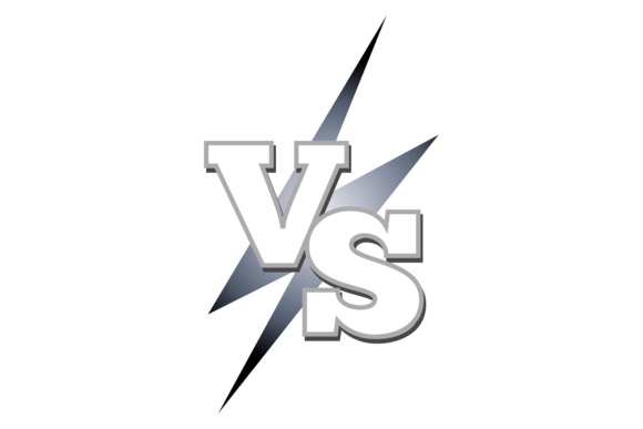 Vs Logo: Game Match Emblem for Sport Battle Graphics